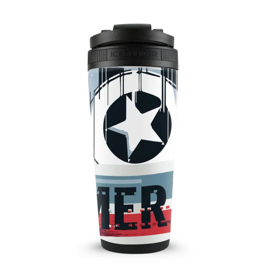 Ice Shaker - Marvel Captain America Shield Throw 4D Ice Shaker