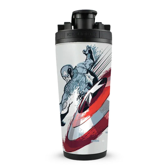 Ice Shaker - Marvel Captain America Shield Throw 4D Ice Shaker