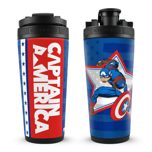 Ice Shaker - Marvel Captain America's Flag 4D Ice Shaker