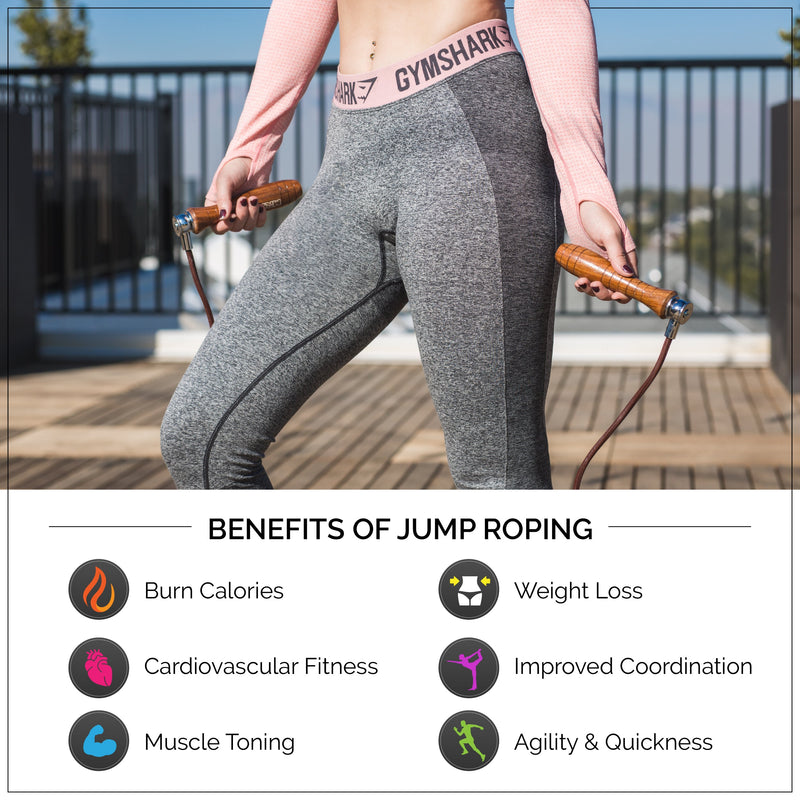 Load image into Gallery viewer, MRX - Weighted Leather Jump Rope Heavy Duty Wood Handle
