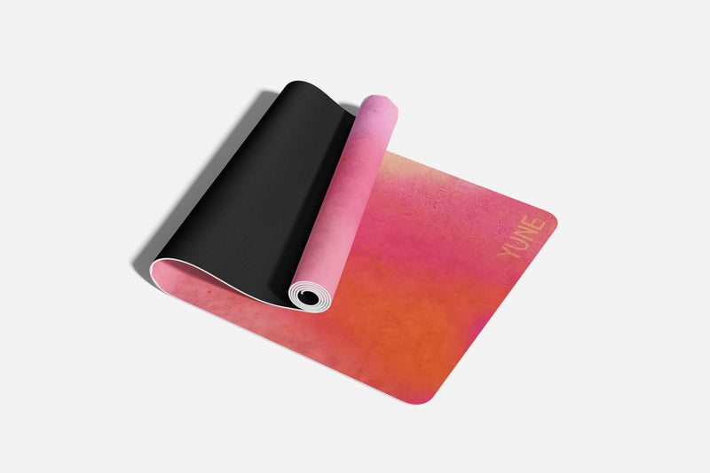 Load image into Gallery viewer, Yune Yoga - Yoga Mat | 6mm Thick | Pink | Non-Slip | Eco Friendly | Yune Yoga | Arrakis
