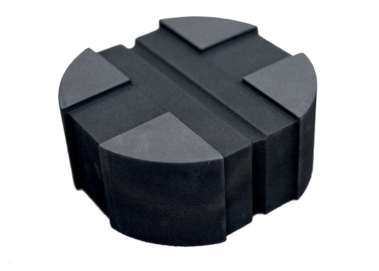 KNKMiami - Circular Yoga Block + Ultra Pro Bundle (24-Loop Heavy + 11-Loop Light Bands)