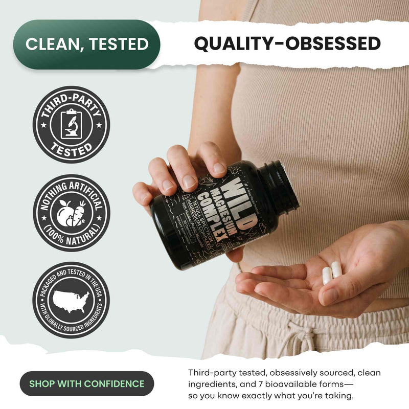 Load image into Gallery viewer, Wild Foods - 7-in-1 Magnesium Complex - Vitamins &amp; Supplements
