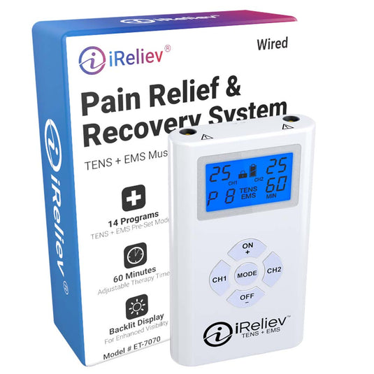 iReliev - TENS + EMS Pain Relief & Recovery System