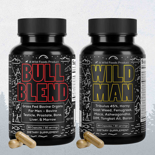 Wild Foods - Bull Blend Beef Organ Complex - Vitamins & Supplements