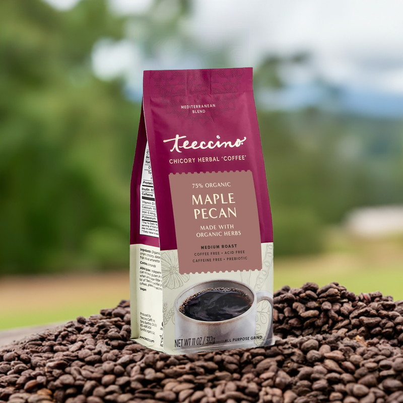 Load image into Gallery viewer, Teeccino - Maple Pecan Chicory Herbal Coffee
