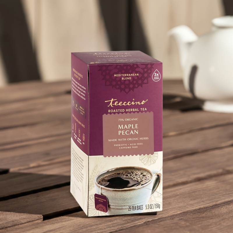 Load image into Gallery viewer, Teeccino - Maple Pecan Roasted Herbal Tea
