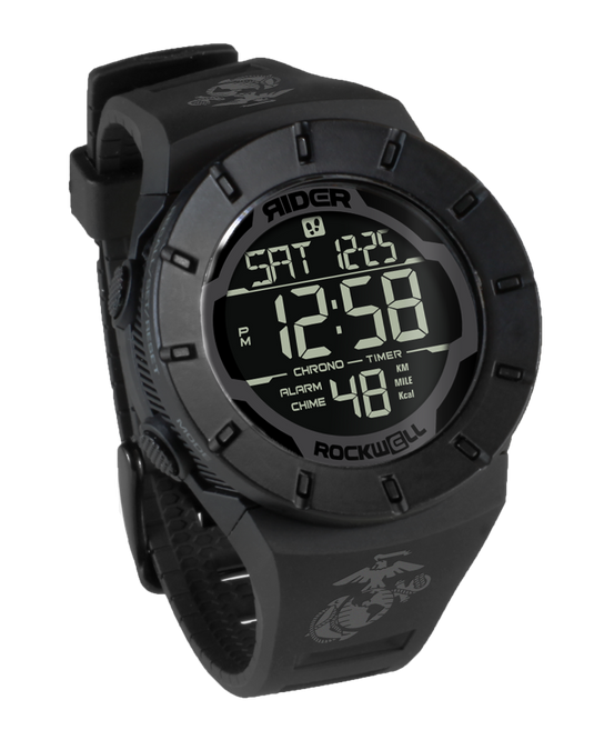 Rockwell Time - Coliseum Fit™ Forum - Marines Edition (Phantom Black) Watch
