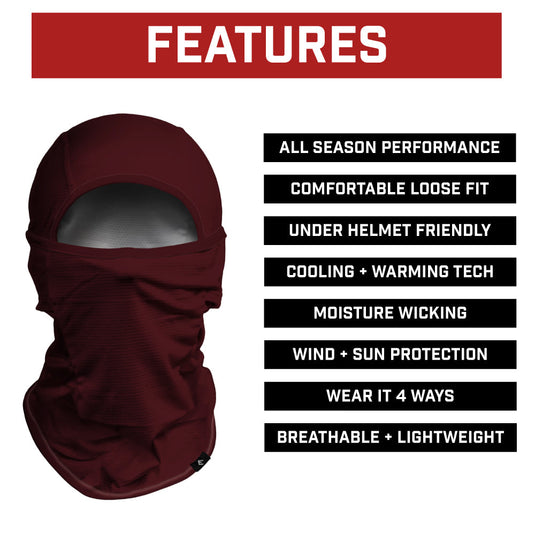 Elite Athletic Gear - Maroon Balaclava Mask (Shiesty)