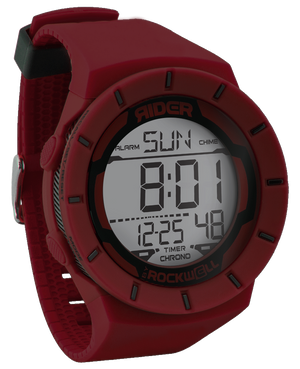 Rockwell Time - Coliseum (Maroon/Black) Watch
