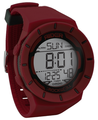 Rockwell Time - Coliseum (Maroon/Black) Watch