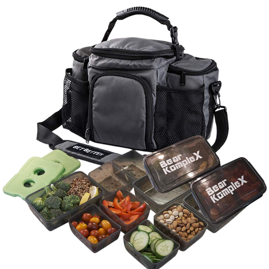 Bear KompleX - Meal Prep Bag with Food Containers