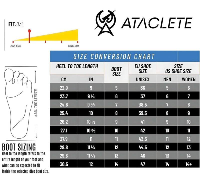 Load image into Gallery viewer, Ataclete - Ataclete 3mm Neoprene Dive Boots
