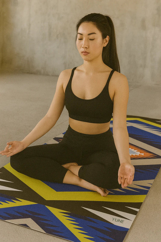 Yune Yoga - Yoga Mat | 6mm Thick | Multicolor | Non-Slip | Eco Friendly | Yune Yoga | Romeo