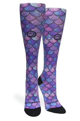 Crazy Compression - Mermaid Purple - (Standard & Extra Wide)