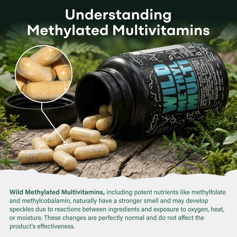 Load image into Gallery viewer, Wild Foods - Methylated Whole Food Multivitamin - Vitamins &amp; Supplements
