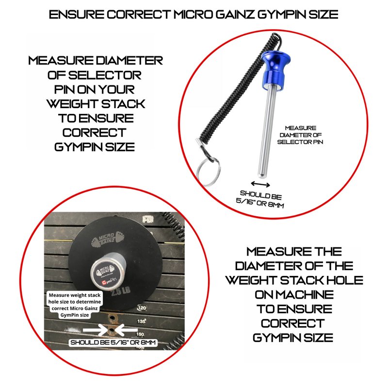 Load image into Gallery viewer, Micro Gainz - GymPin (3&quot; Length)

