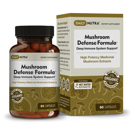 Wild Foods - Daily Nutra Best Sellers - Mushroom Defense Formula (90 ct)