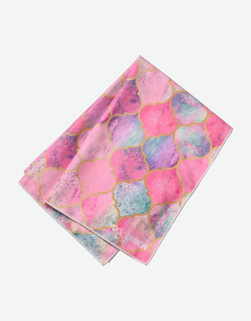 Load image into Gallery viewer, Yoga Design Lab - Yoga Mat Towel - Ultra-Grippy, Moisture Absorbing &amp; Quick-Dry
