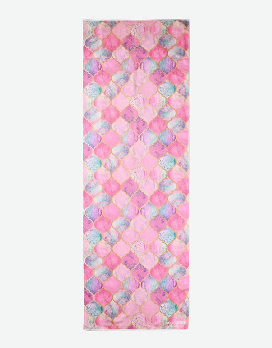 Yoga Design Lab - Yoga Mat Towel - Ultra-Grippy, Moisture Absorbing & Quick-Dry