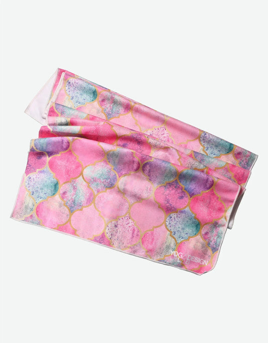 Yoga Design Lab - Yoga Mat Towel - Ultra-Grippy, Moisture Absorbing & Quick-Dry