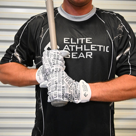 Elite Athletic Gear - Motivational Batting Gloves