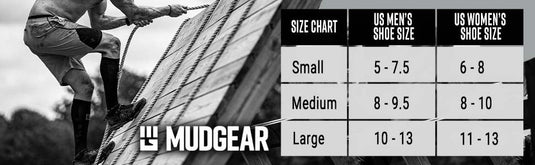 Mudgear - Tall compression socks [white]