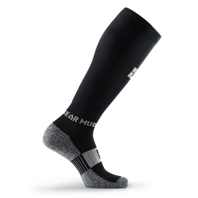 Mudgear - Tall Compression Socks (Black/Gray)