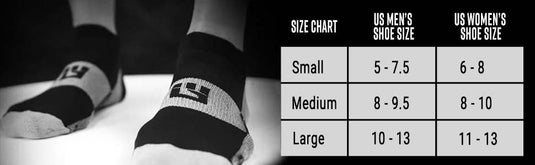 MudGear - No-Show Running Socks - Black/Gray (2 Pair Pack)