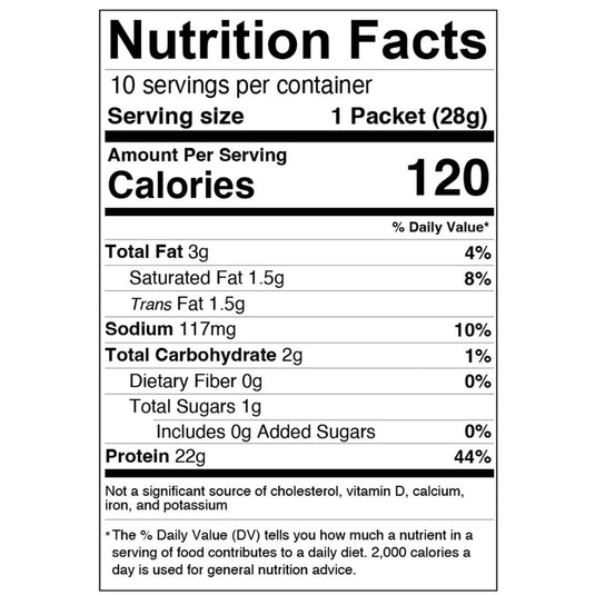 Meal Boosters - Muscle Boosters White Cheddar (10 Single-Serve Packs)