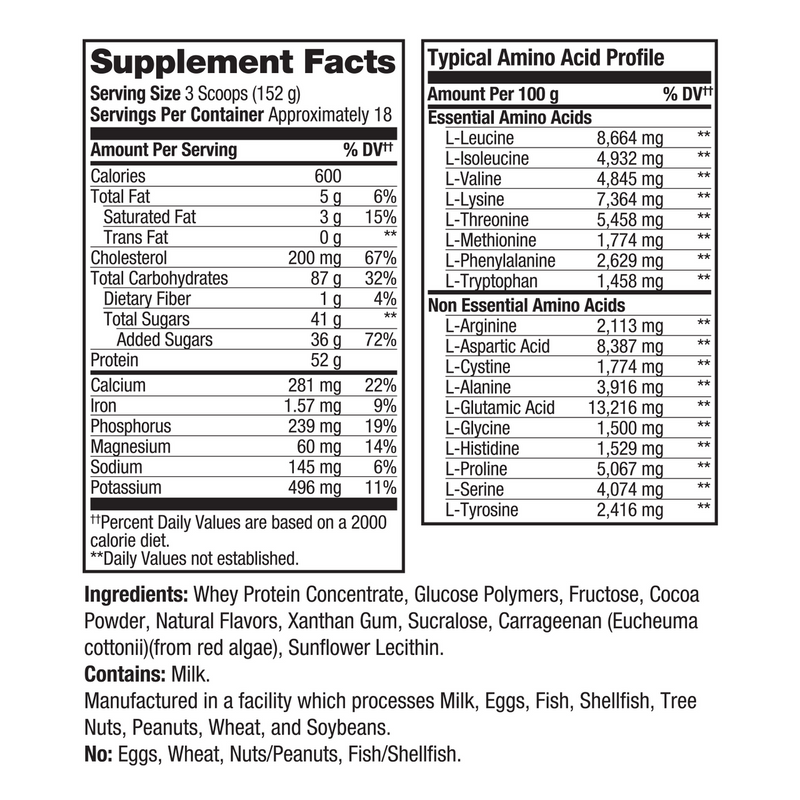 Load image into Gallery viewer, Prolab Nutrition - N-Large2™ Mass Gainer 6LB
