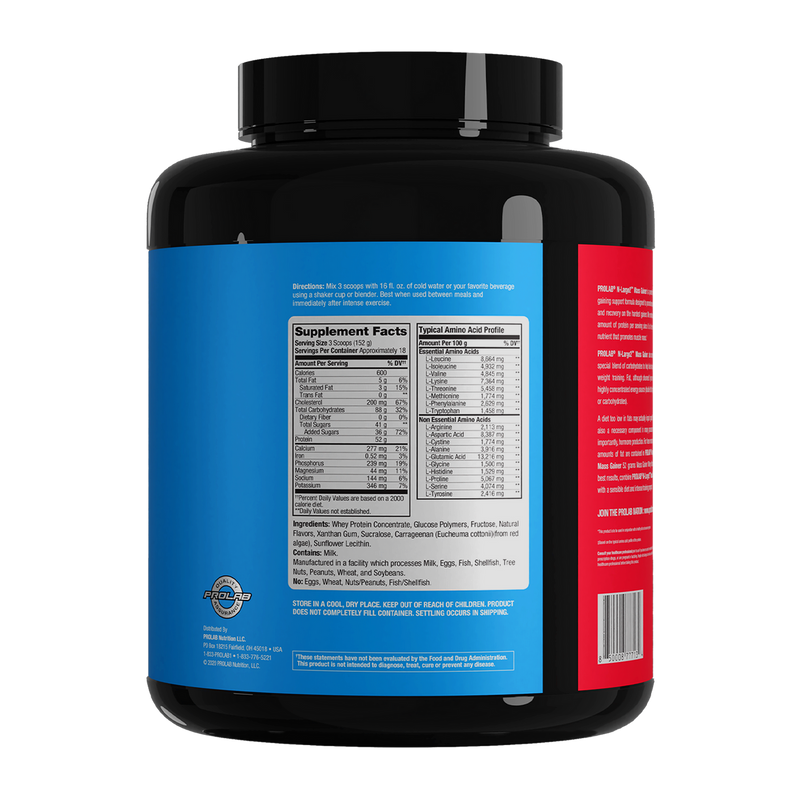Load image into Gallery viewer, Prolab Nutrition - N-Large2™ Mass Gainer 6LB
