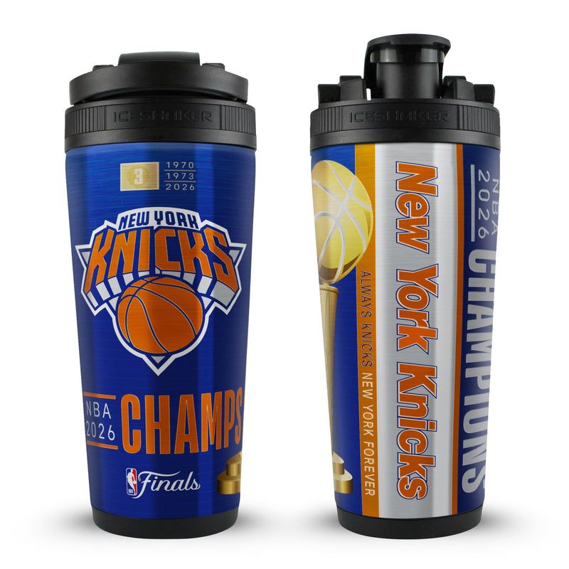 Load image into Gallery viewer, Ice Shaker - New York Knicks 2026 NBA Champions 26oz Ice Shaker
