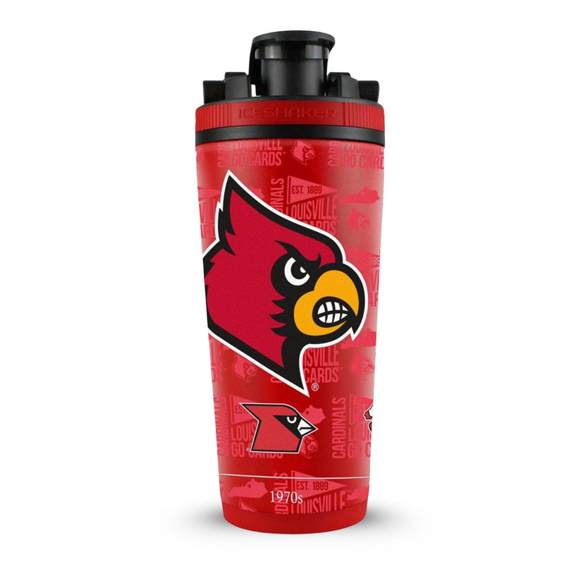 Load image into Gallery viewer, Ice Shaker - Officially Licensed University of Louisville 26oz Ice Shaker
