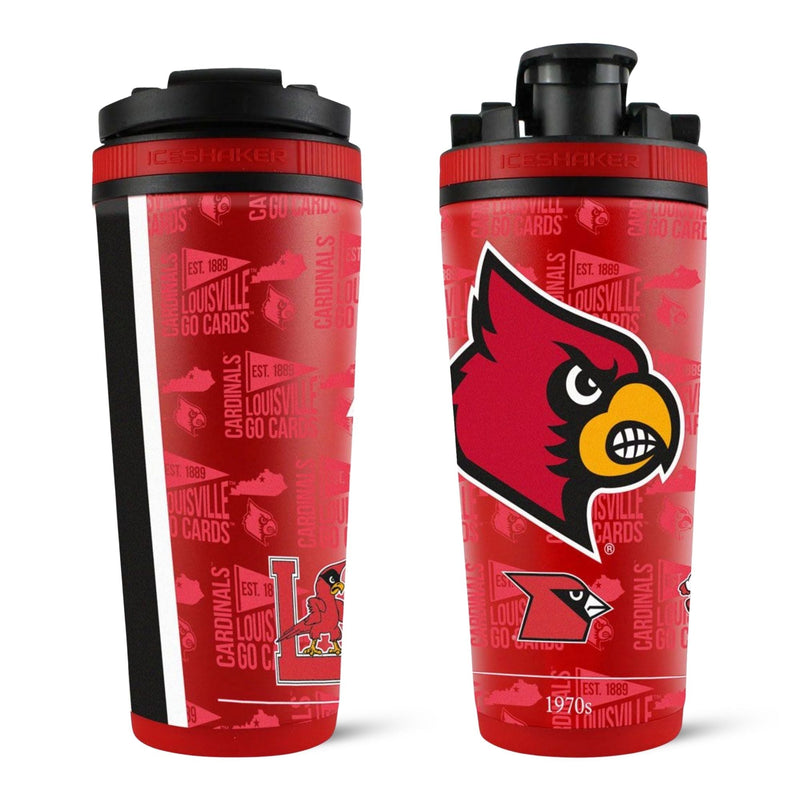 Load image into Gallery viewer, Ice Shaker - Officially Licensed University of Louisville 26oz Ice Shaker
