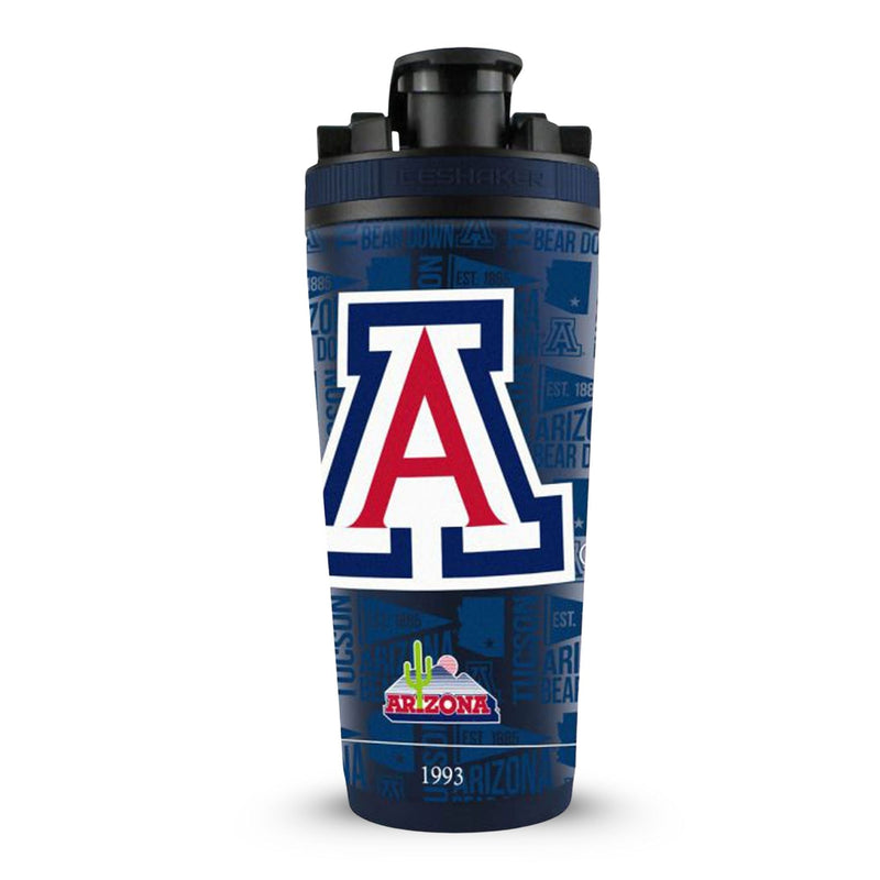 Load image into Gallery viewer, Ice Shaker - Officially Licensed University of Arizona 26oz Ice Shaker
