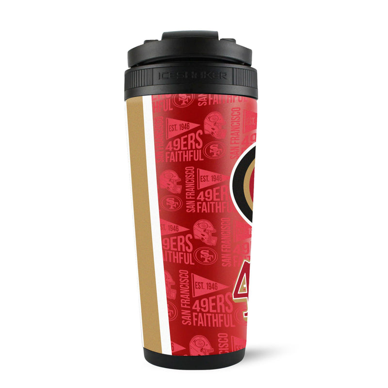 Load image into Gallery viewer, Ice Shaker - Officially Licensed San Francisco 49ers 4D Ice Shaker
