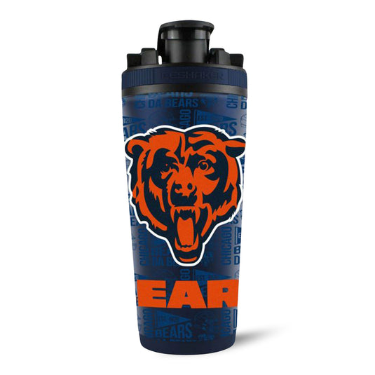 Ice Shaker - Officially Licensed Chicago Bears 26oz Ice Shaker