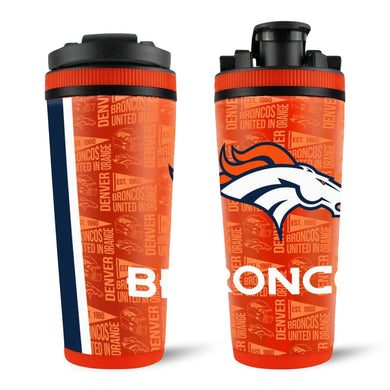 Ice Shaker - Officially Licensed Denver Broncos 4D Ice Shaker