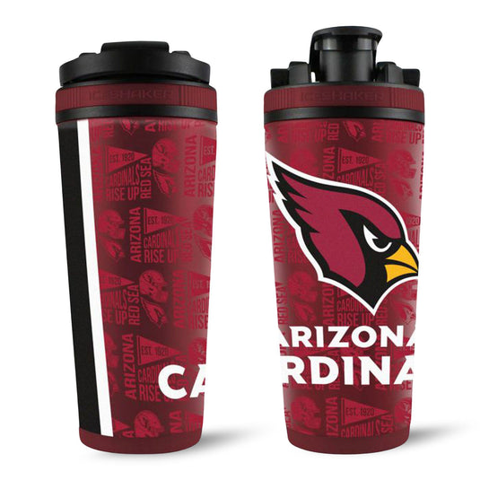 Ice Shaker - Officially Licensed Arizona Cardinals 26oz Ice Shaker