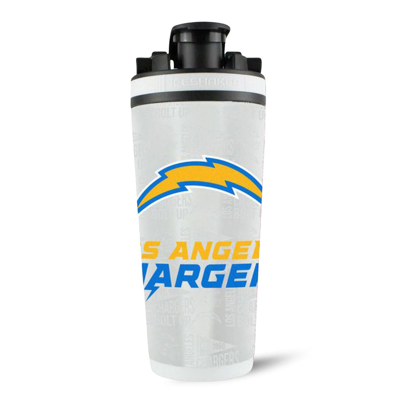 Load image into Gallery viewer, Ice Shaker - Officially Licensed Los Angeles Chargers 26oz Ice Shaker

