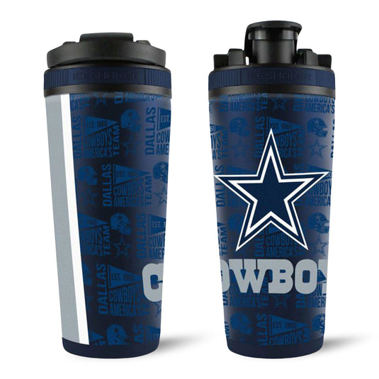 Ice Shaker - Officially Licensed Dallas Cowboys 26oz Ice Shaker