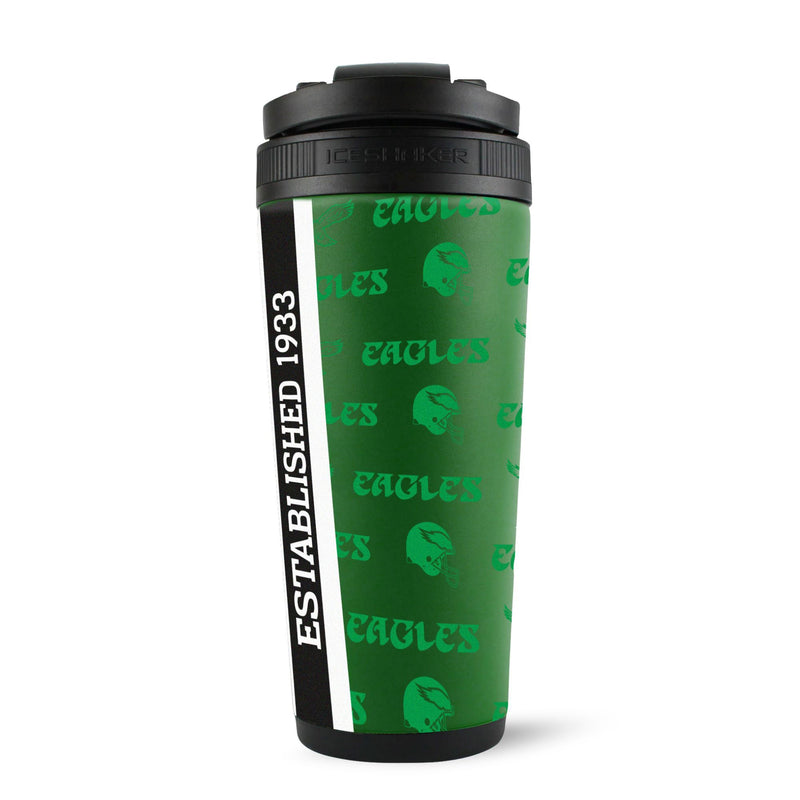 Load image into Gallery viewer, Ice Shaker - Officially Licensed Philadelphia Eagles 26oz Ice Shaker
