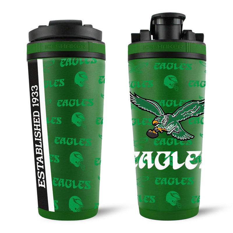 Load image into Gallery viewer, Ice Shaker - Officially Licensed Philadelphia Eagles 26oz Ice Shaker
