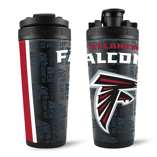 Ice Shaker - Officially Licensed Atlanta Falcons 26oz Ice Shaker