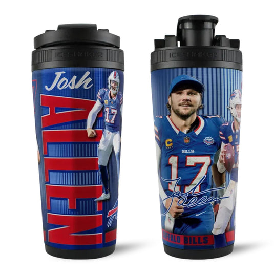 Ice Shaker - Officially Licensed Buffalo Bills 26oz Ice Shaker