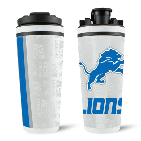 Ice Shaker - Officially Licensed Detroit Lions 4D Ice Shaker