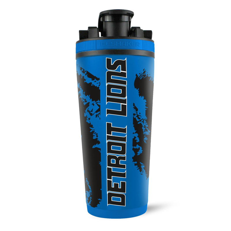 Load image into Gallery viewer, Ice Shaker - Officially Licensed Detroit Lions 26oz Ice Shaker
