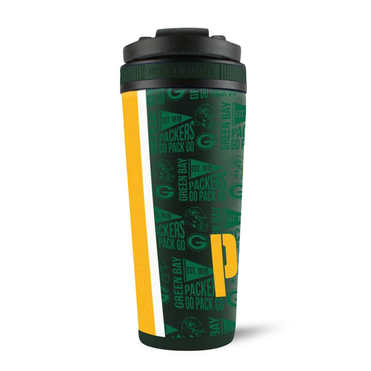 Ice Shaker - Officially Licensed Green Bay Packers 26oz Ice Shaker