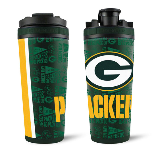 Ice Shaker - Officially Licensed Green Bay Packers 26oz Ice Shaker